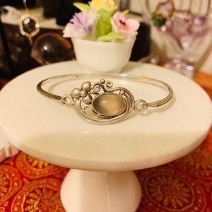 Boma silver vintage bangle bracelet